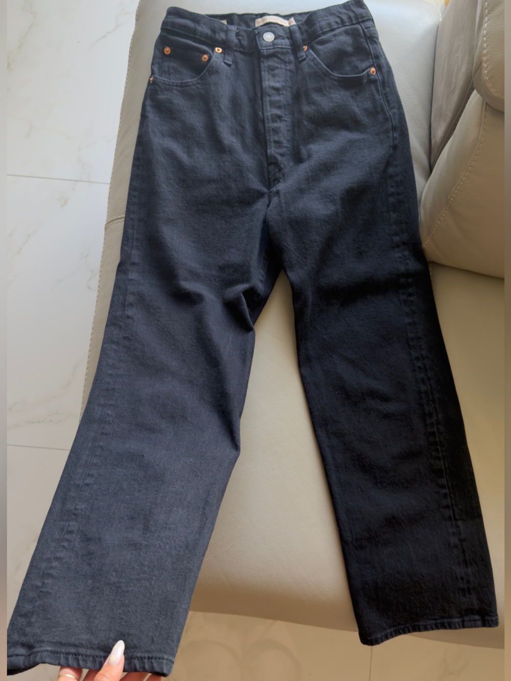 Levi's Women's Slim Straight Jeans - Black